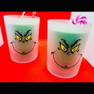 Grinch Candles